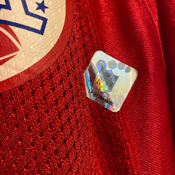 Kansas City Chiefs Jersey  Large NFL On Field 2011 #00 KC Football - Picture 4 of 11